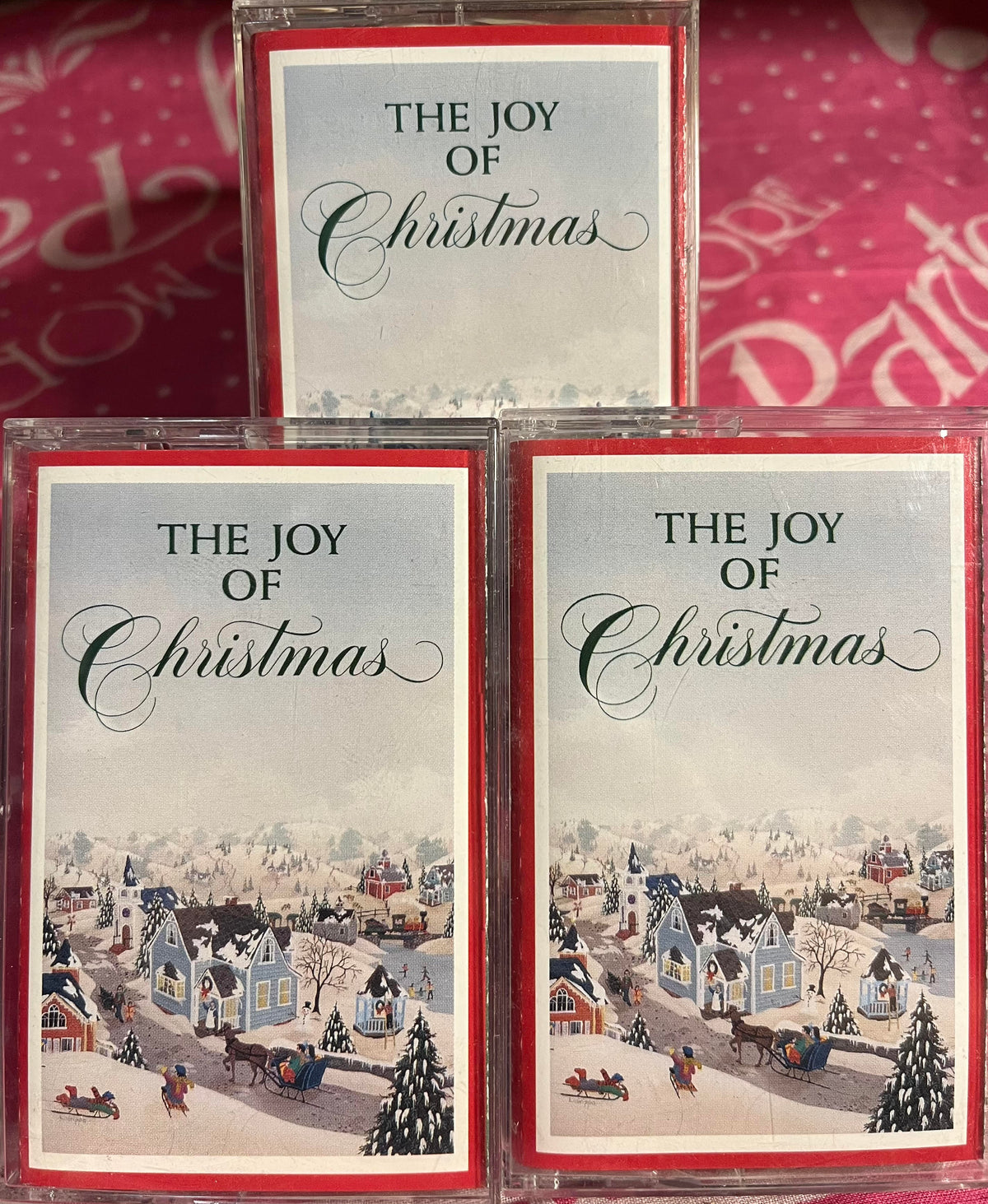 Various - The Joy Of Christmas *3XCASS* | Near Mint (NM) Near Mint (NM)-The Happy Cap