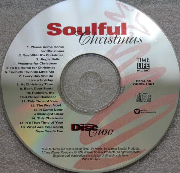 Various - Soulful Christmas (2xCD) | Near Mint (NM) Near Mint (NM)-The Happy Cap