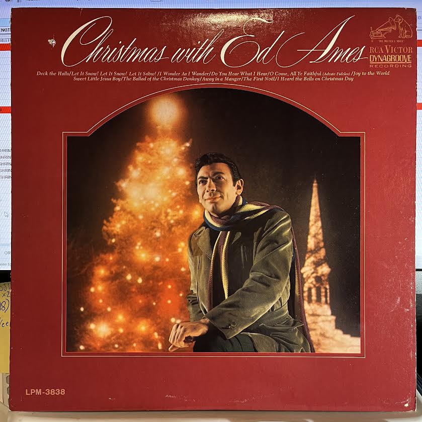 Ed Ames - Christmas With Ed Ames | Very Good Plus (VG+) Excellent+ (EX+)-The Happy Cap