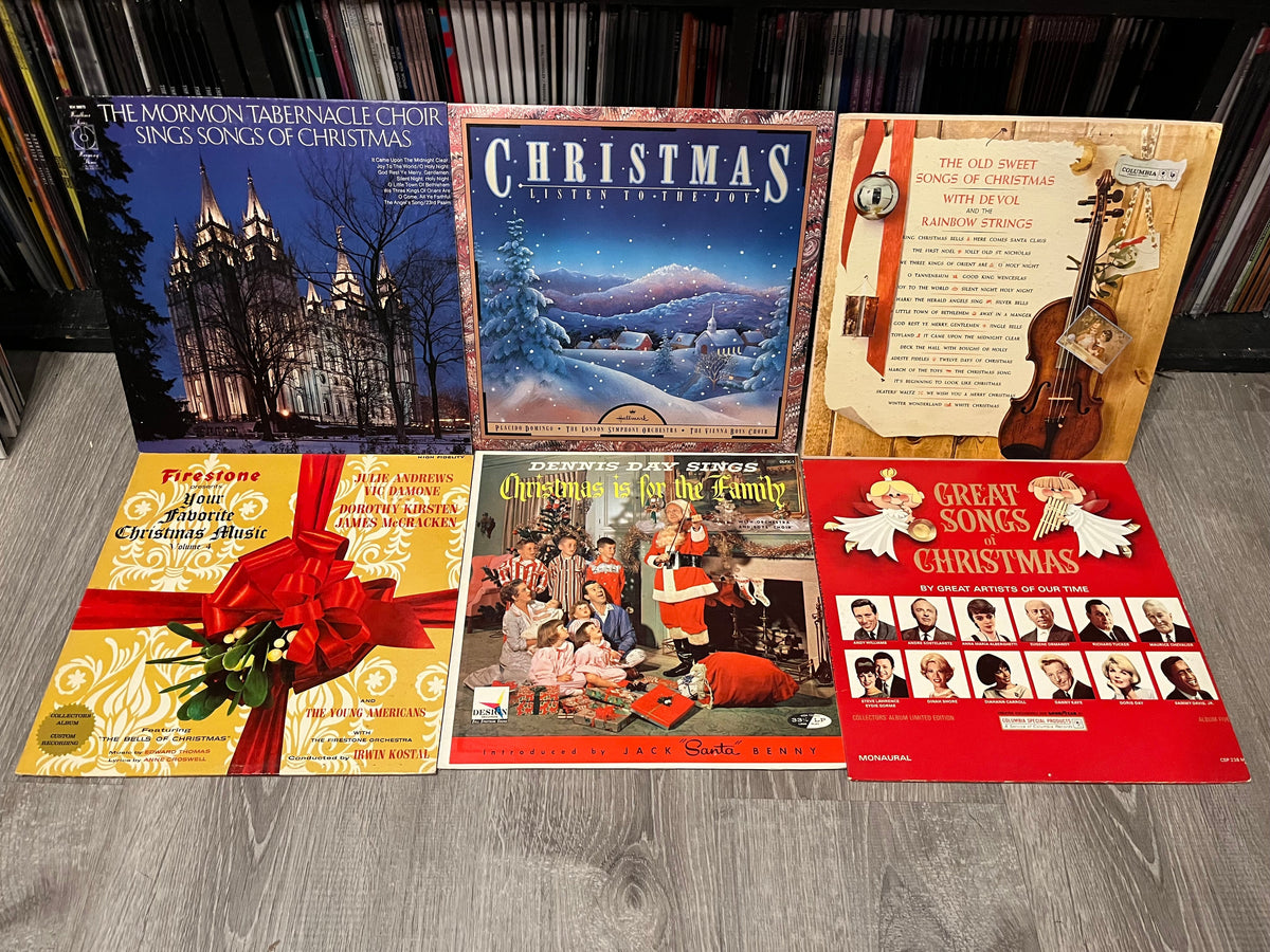 VARIOUS - 6 VINYL LPS / LOT / COLLECTION | Very Good Plus (VG+) Very Good Plus (VG+)-The Happy Cap