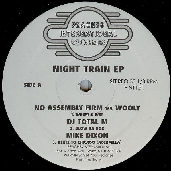 Various - Night Train EP (VINYL) | Good Plus (G+) Generic-The Happy Cap