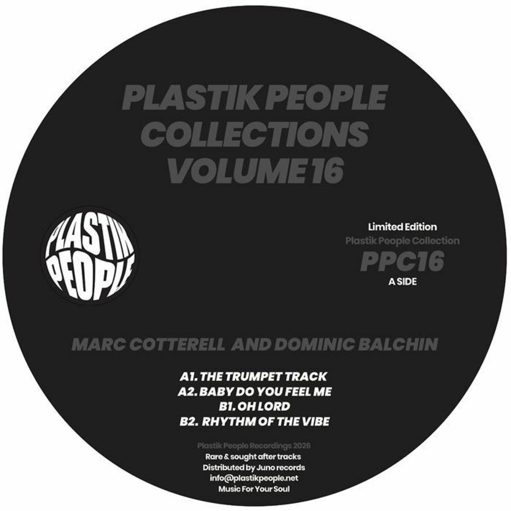 Marc Cotterell / Dominic Balchin - (PRESALE) Plastik People Collections Vol 16 (VINYL) | Mint (M) Mint (M)-The Happy Cap