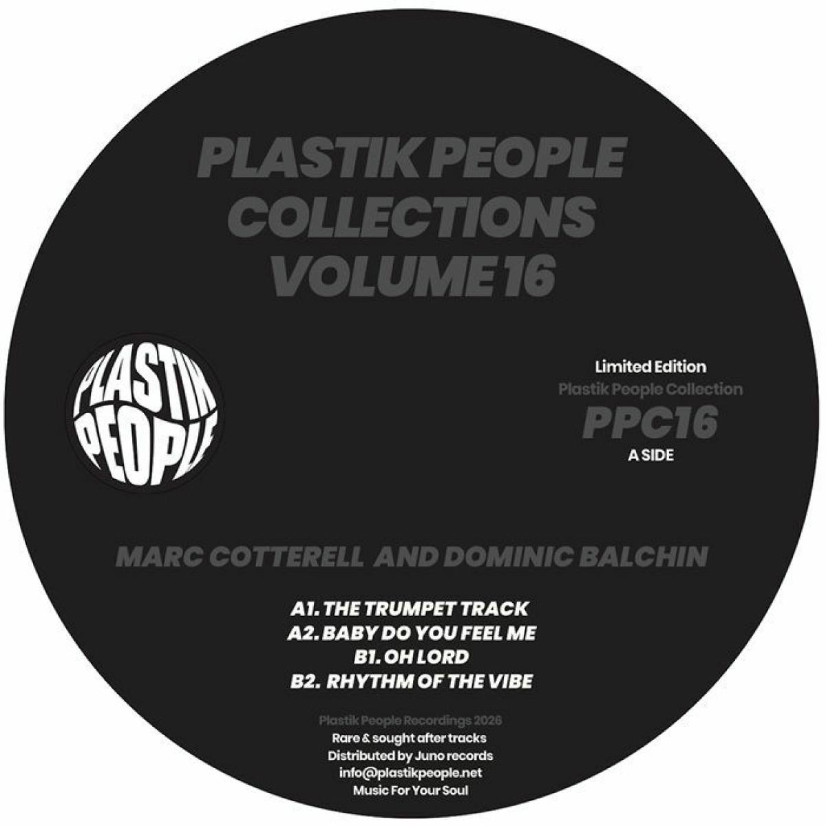 Marc Cotterell / Dominic Balchin - (PRESALE) Plastik People Collections Vol 16 (VINYL) | Mint (M) Mint (M)-The Happy Cap