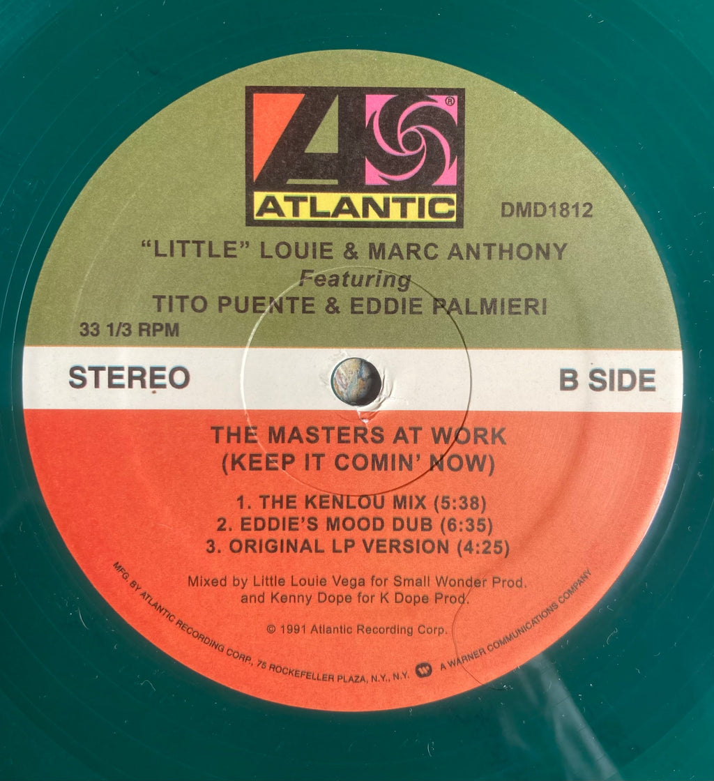 The Masters At Work (Keep It Comin' Now) (Green Vinyl) | Mint (M) Generic-The Happy Cap