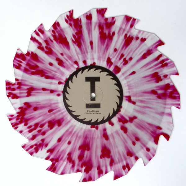 Nitro DeLuxe - This Brutal House (SHAPED COLOR VINYL) | Mint (M) Mint (M)-The Happy Cap