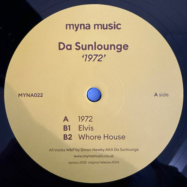 Da Sunlounge - 1972 (12" VINYL) |-The Happy Cap