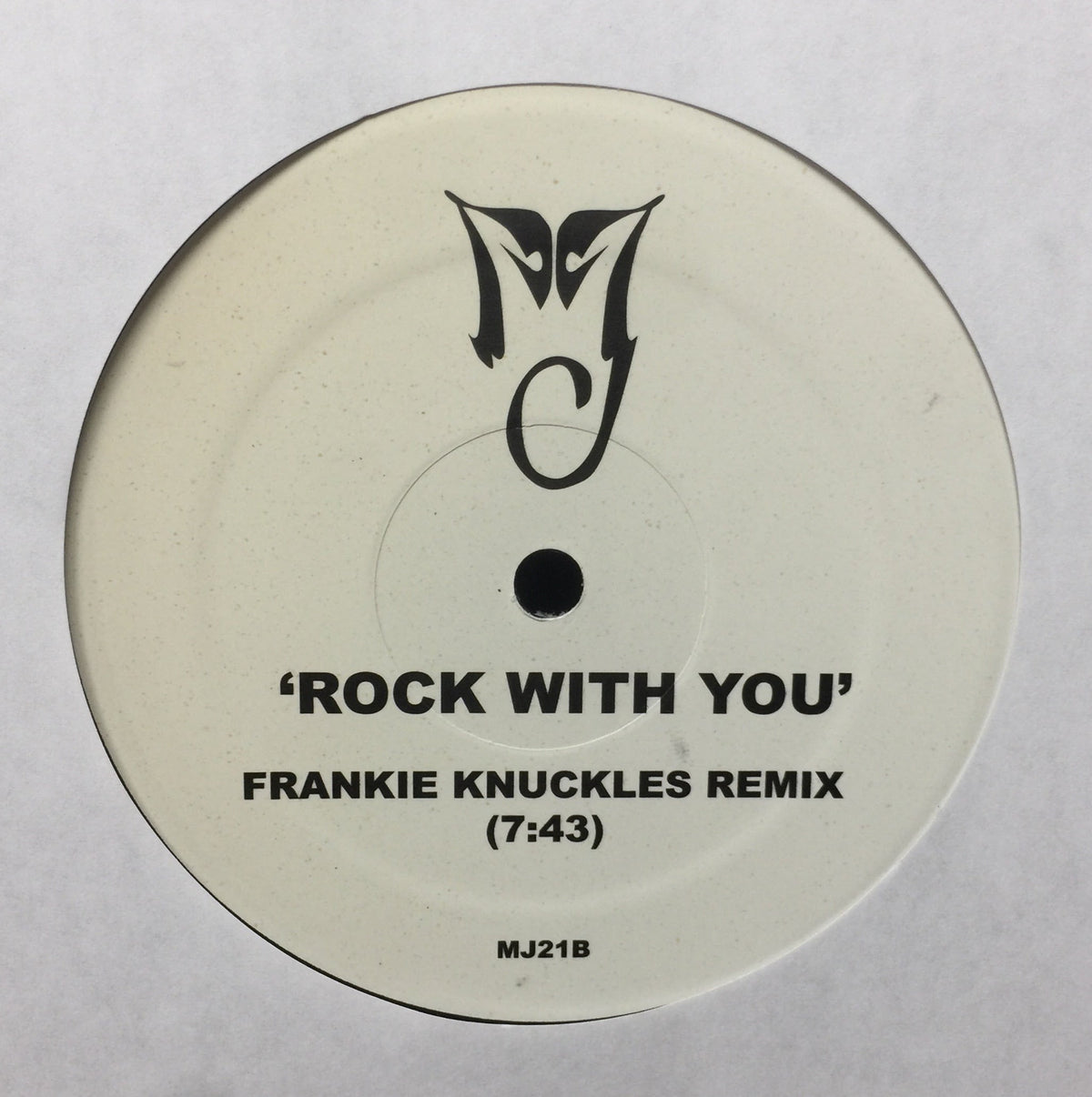 Michael Jackson - Rock With You (MAW Remix / Frankie Knuckles Remix)(VINYL) |-The Happy Cap