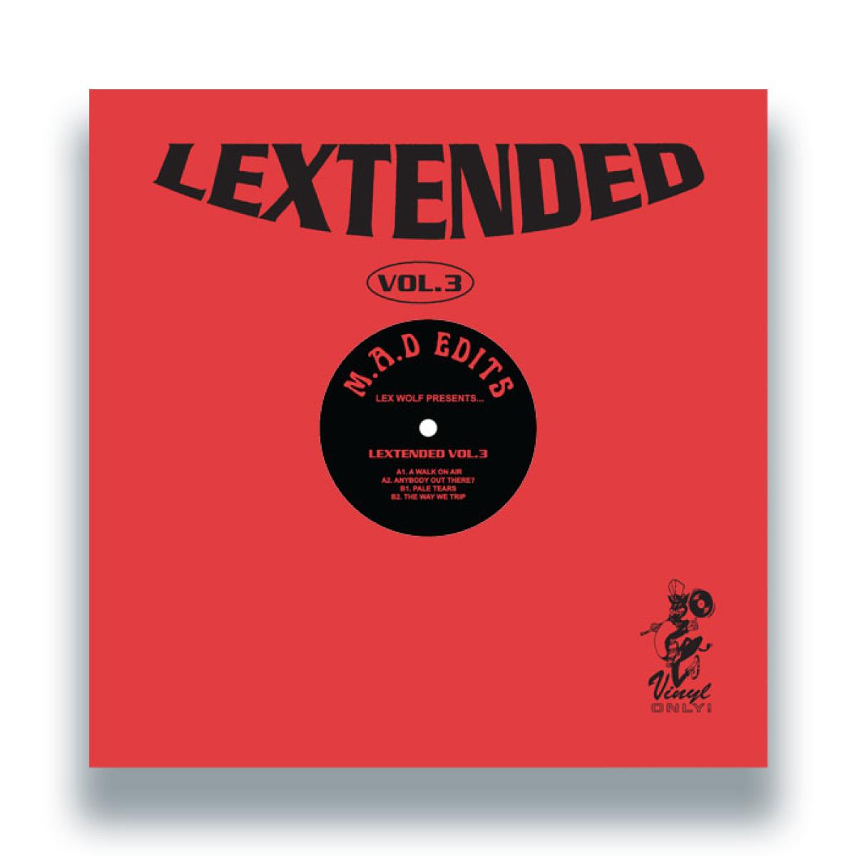 Lex Wolf - Lextended Vol.3 (VINYL) | Mint (M) Mint (M)-The Happy Cap