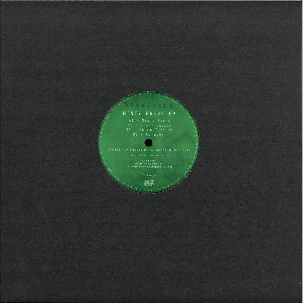 Spincycle - Minty Fresh EP (VINYL 12" Coin Op Records COP004) | NEW Mint (M) Mint (M)-The Happy Cap