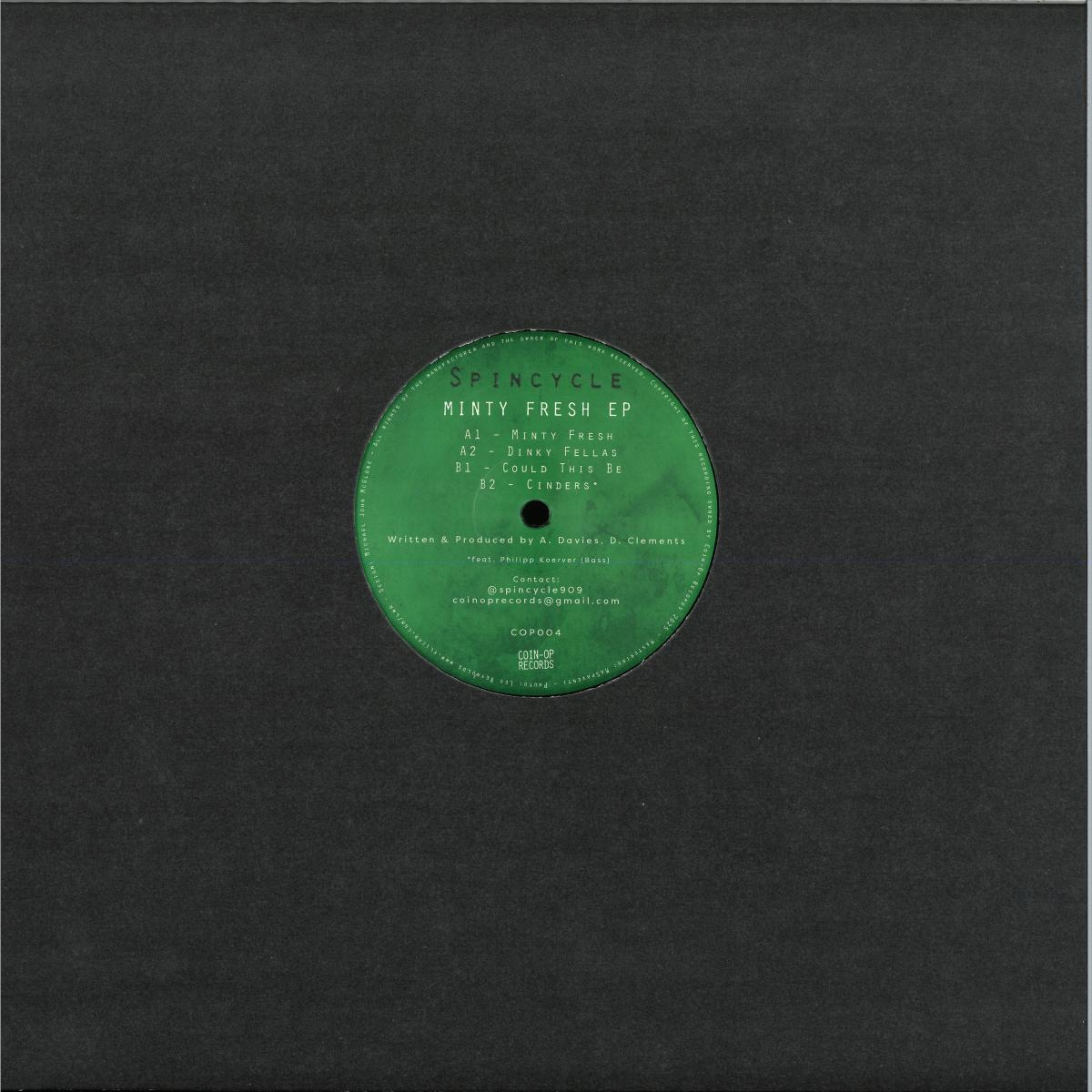 Spincycle - Minty Fresh EP (VINYL 12" Coin Op Records COP004) | NEW Mint (M) Mint (M)-The Happy Cap