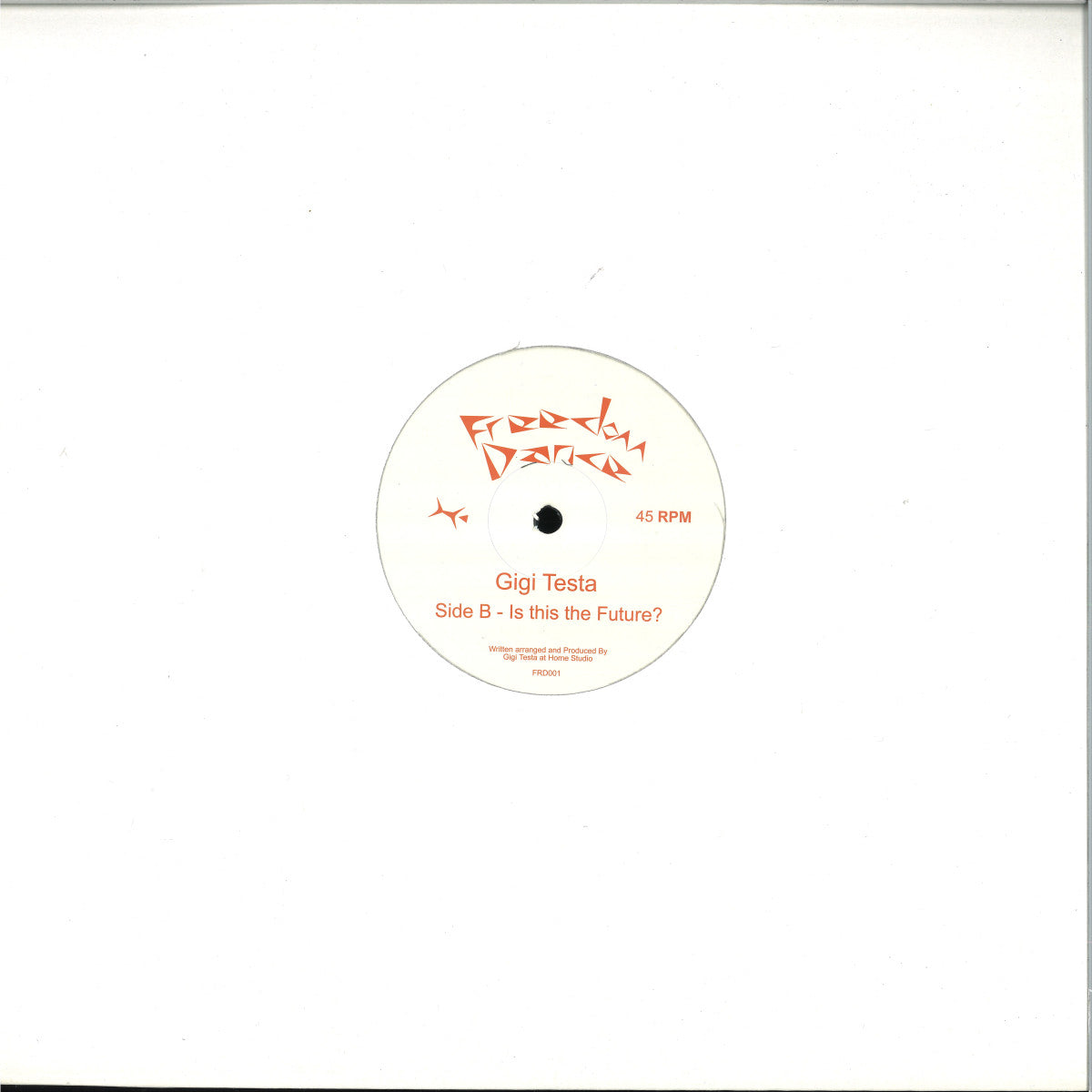 Gigi Testa - Earth on Faya EP (VINYL 12" Freedom Dance FRD001) | NEW Mint (M) Mint (M)-The Happy Cap