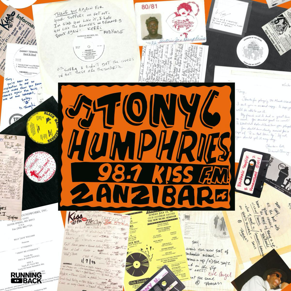 Tony Humphries - Running Back Mastermix: Kiss FM Zanzibar Years Vinyl Part Two (VINYL 3xLP) | Mint (M) Mint (M)-The Happy Cap