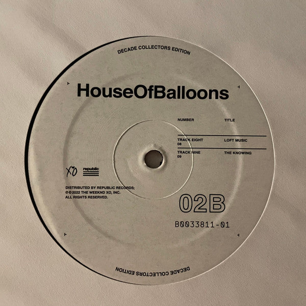 The Weeknd - House Of Balloons | Mint (M) Mint (M)-The Happy Cap