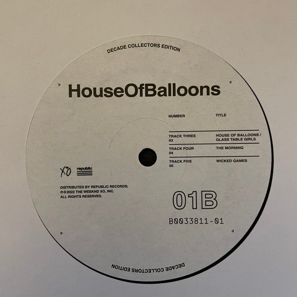 The Weeknd - House Of Balloons | Mint (M) Mint (M)-The Happy Cap