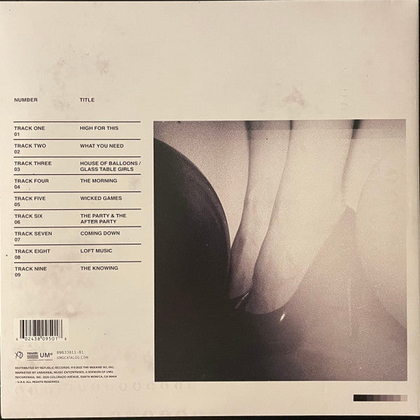 The Weeknd - House Of Balloons | Mint (M) Mint (M)-The Happy Cap
