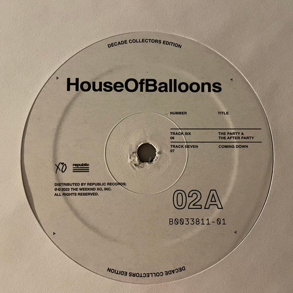 The Weeknd - House Of Balloons | Mint (M) Mint (M)-The Happy Cap