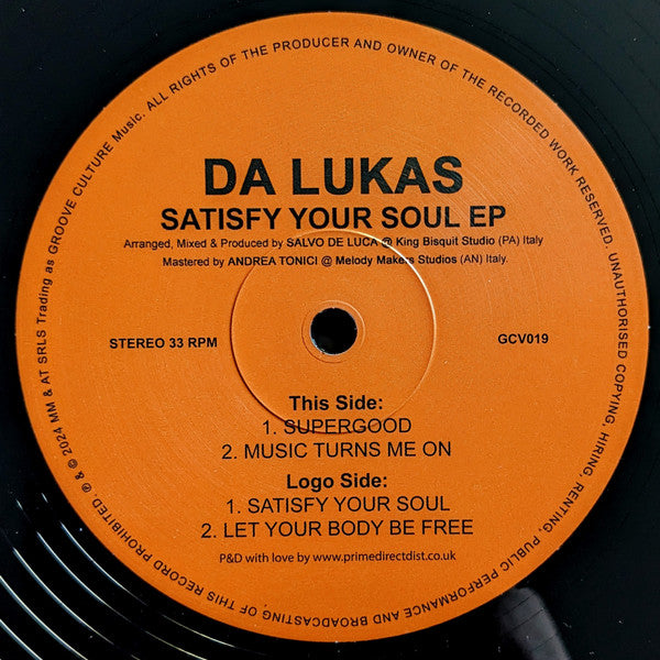 Satisfy Your Soul EP | Mint (M) Mint (M)-The Happy Cap