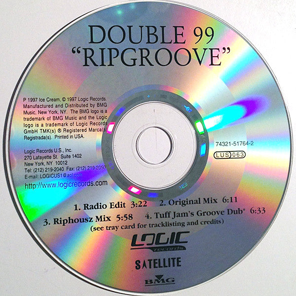 Double 99 - Ripgroove (CD) *SEALED* | Mint (M) Mint (M)-The Happy Cap