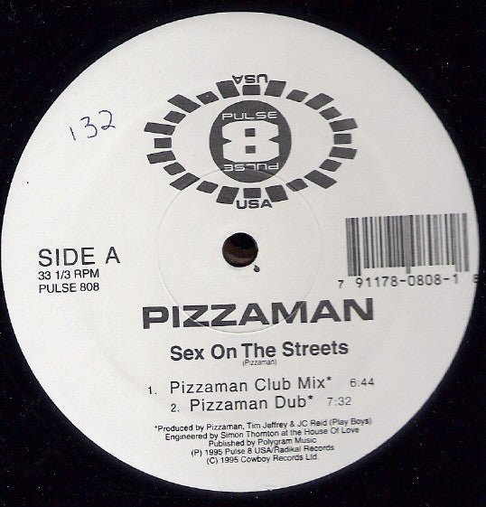 Pizzaman - Sex On The Streets | Near Mint (NM) Generic-The Happy Cap