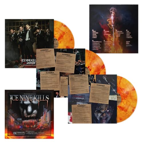 Ice Nine Kills - Welcome To Horrorwood: Under Fire (Deluxe Edition) [Orange/Red Splatter 3Lp] |-The Happy Cap