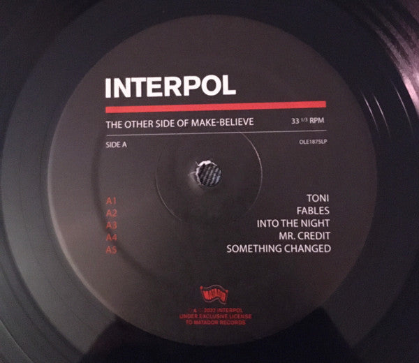 Interpol  The Other Side Of MakeBelieve | Mint (M) Mint (M)-The Happy Cap