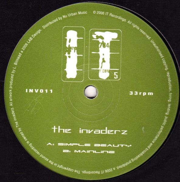 Invaderz - Simple Beauty / Mainline | Near Mint (NM) Generic-The Happy Cap