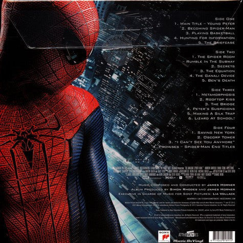 James Horner - The Amazing Spider-Man (Music From The Motion Picture) | Mint (M) Mint (M)-The Happy Cap