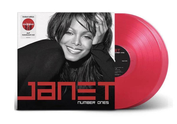 Janet Jackson - Number Ones (Translucent Red VINYL 2xLP A&M B0033136) | NEW-The Happy Cap