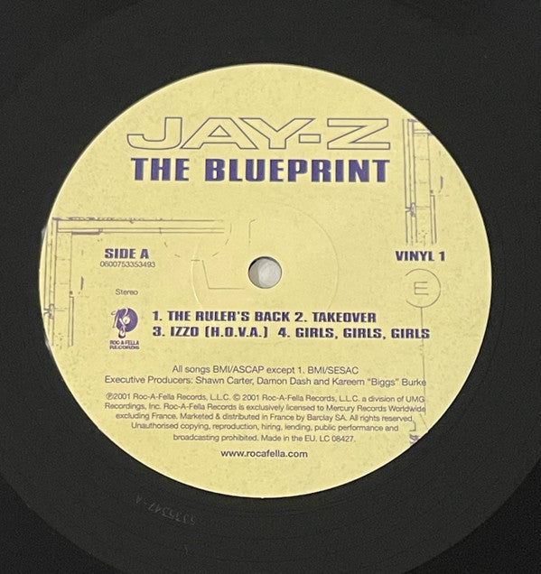 Jay-Z - The Blueprint | Mint (M) Mint (M)-The Happy Cap