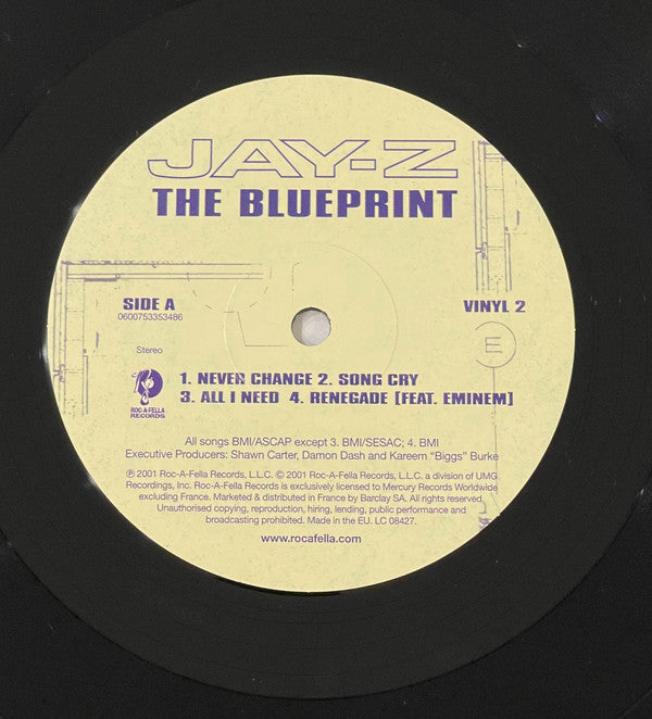 Jay-Z - The Blueprint | Mint (M) Mint (M)-The Happy Cap