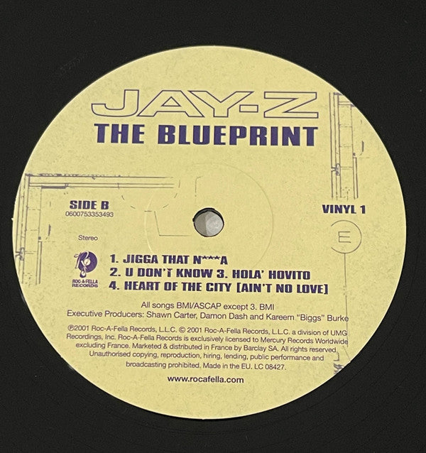 Jay-Z - The Blueprint | Mint (M) Mint (M)-The Happy Cap