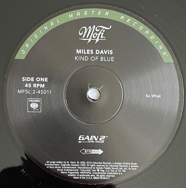 Miles Davis - Kind Of Blue | Mint (M) Mint (M)-The Happy Cap