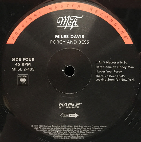 Porgy And Bess | Mint (M) Mint (M)-The Happy Cap