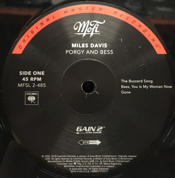 Porgy And Bess | Mint (M) Mint (M)-The Happy Cap