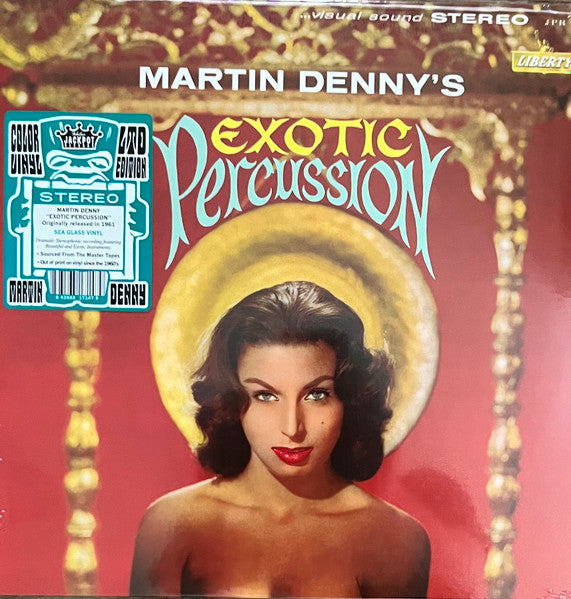 Martin Denny - Exotic Percussion (SEA GLASS VINYL) | Mint (M) Mint (M)-The Happy Cap