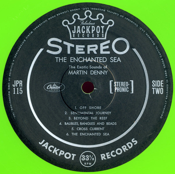 The Enchanted Sea (TIKI GREEN VINYL) | Mint (M) Mint (M)-The Happy Cap