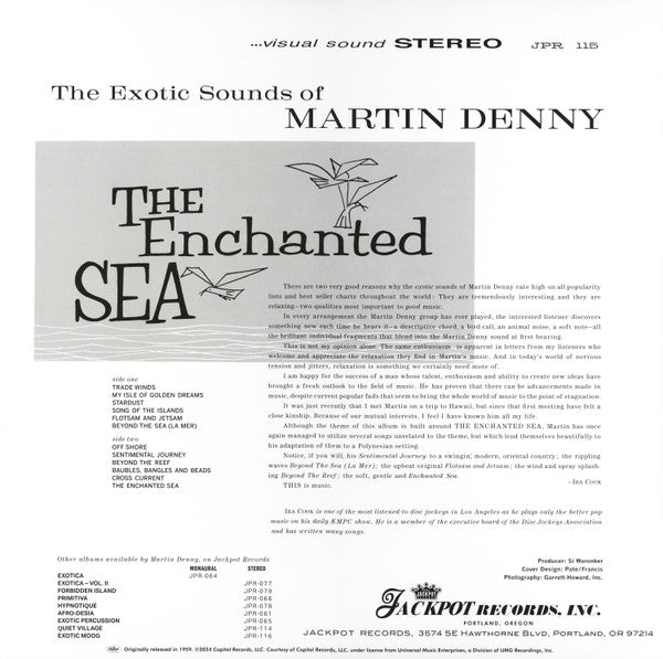 The Enchanted Sea (TIKI GREEN VINYL) | Mint (M) Mint (M)-The Happy Cap
