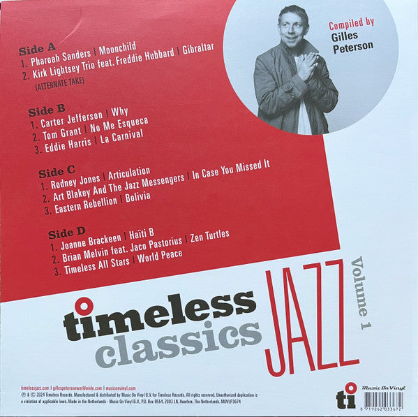 Timeless Jazz Classics Volume 1 | Mint (M) Mint (M)-The Happy Cap