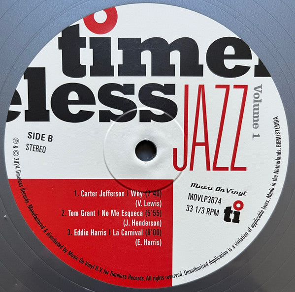 Timeless Jazz Classics Volume 1 | Mint (M) Mint (M)-The Happy Cap