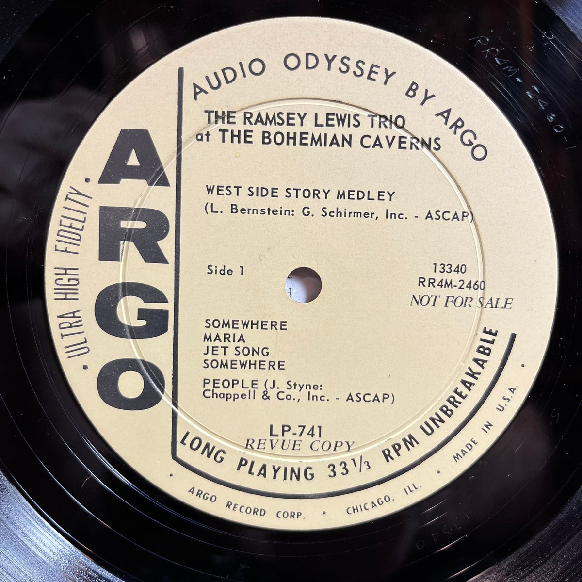 The Ramsey Lewis Trio - At The Bohemian Caverns (VINYL) | Near Mint- (NM-) Excellent (EX)-The Happy Cap
