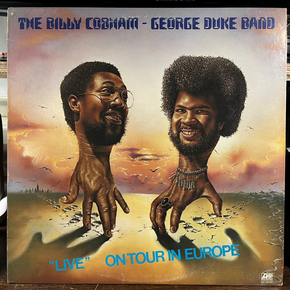 The Billy Cobham / George Duke Band - "Live" On Tour In Europe (LP) | Excellent (EX)-The Happy Cap