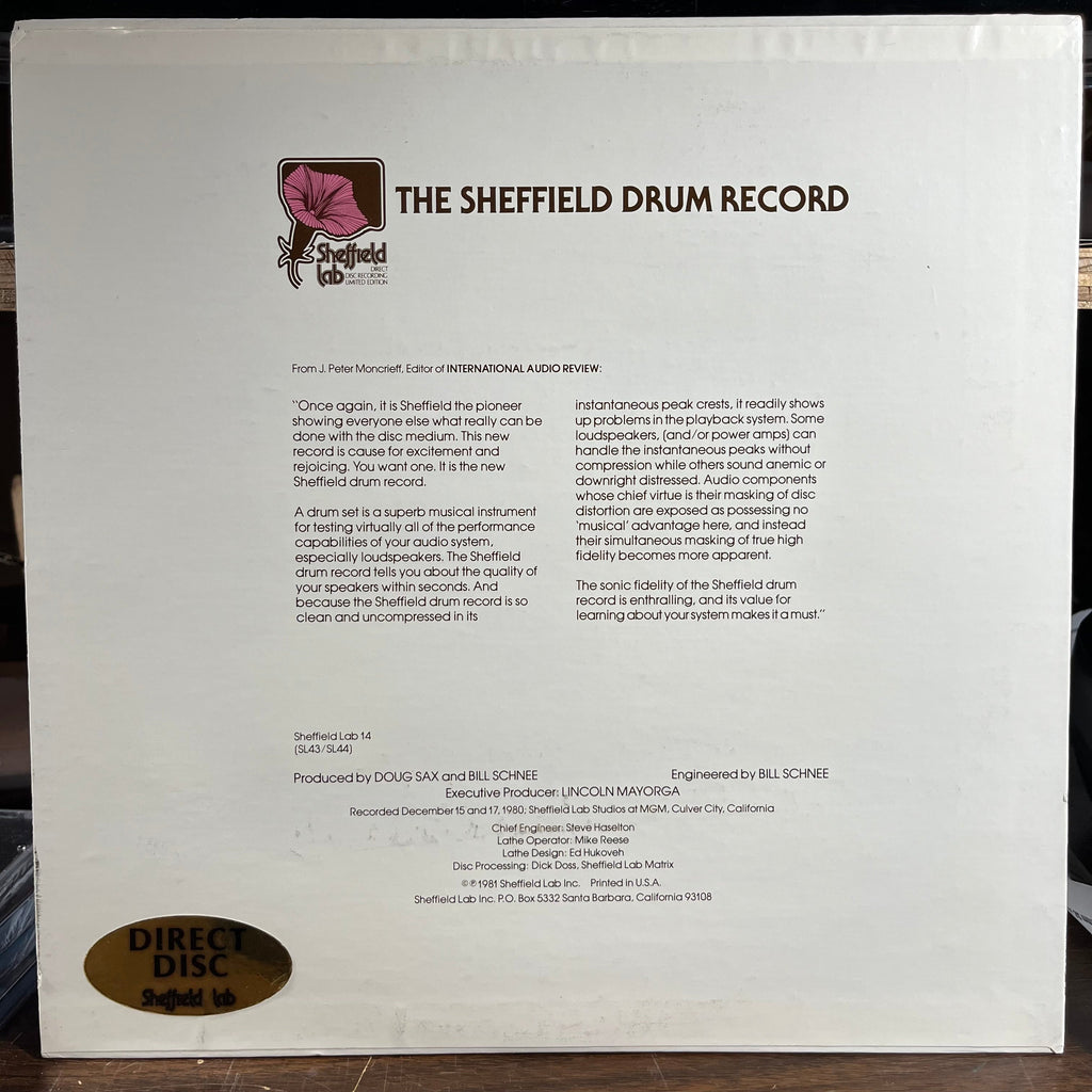 Jim Keltner - The Sheffield Drum Record (VINYL) | Near Mint (NM) Near Mint (NM)-The Happy Cap