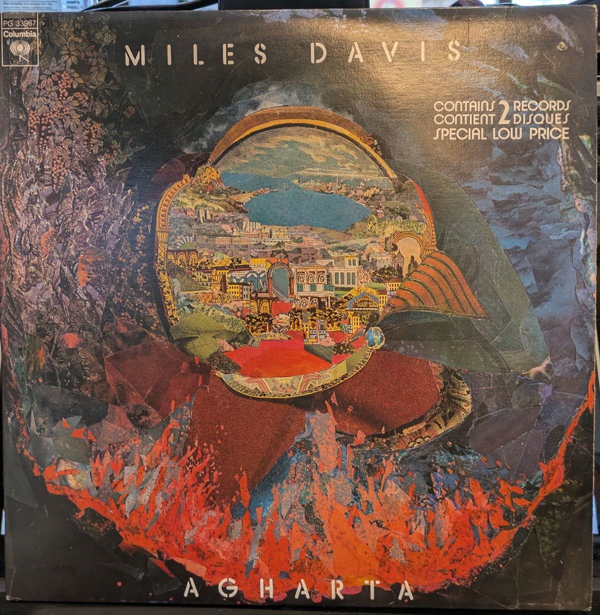 Miles Davis - Agharta (2xVINYL) | Near Mint (NM) Near Mint (NM)-The Happy Cap