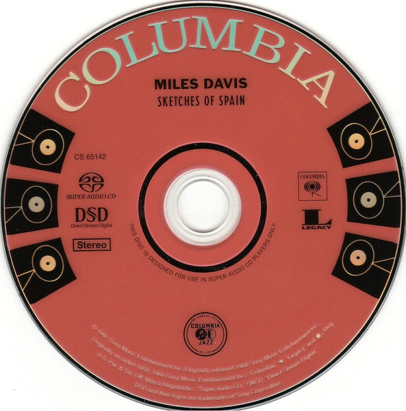 Miles Davis - Sketches Of Spain (SACD) | Near Mint (NM) Near Mint (NM)-The Happy Cap