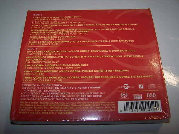 Chick Corea - Rendezvous In New York (SACD) | Near Mint (NM) Very Good Plus (VG+)-The Happy Cap