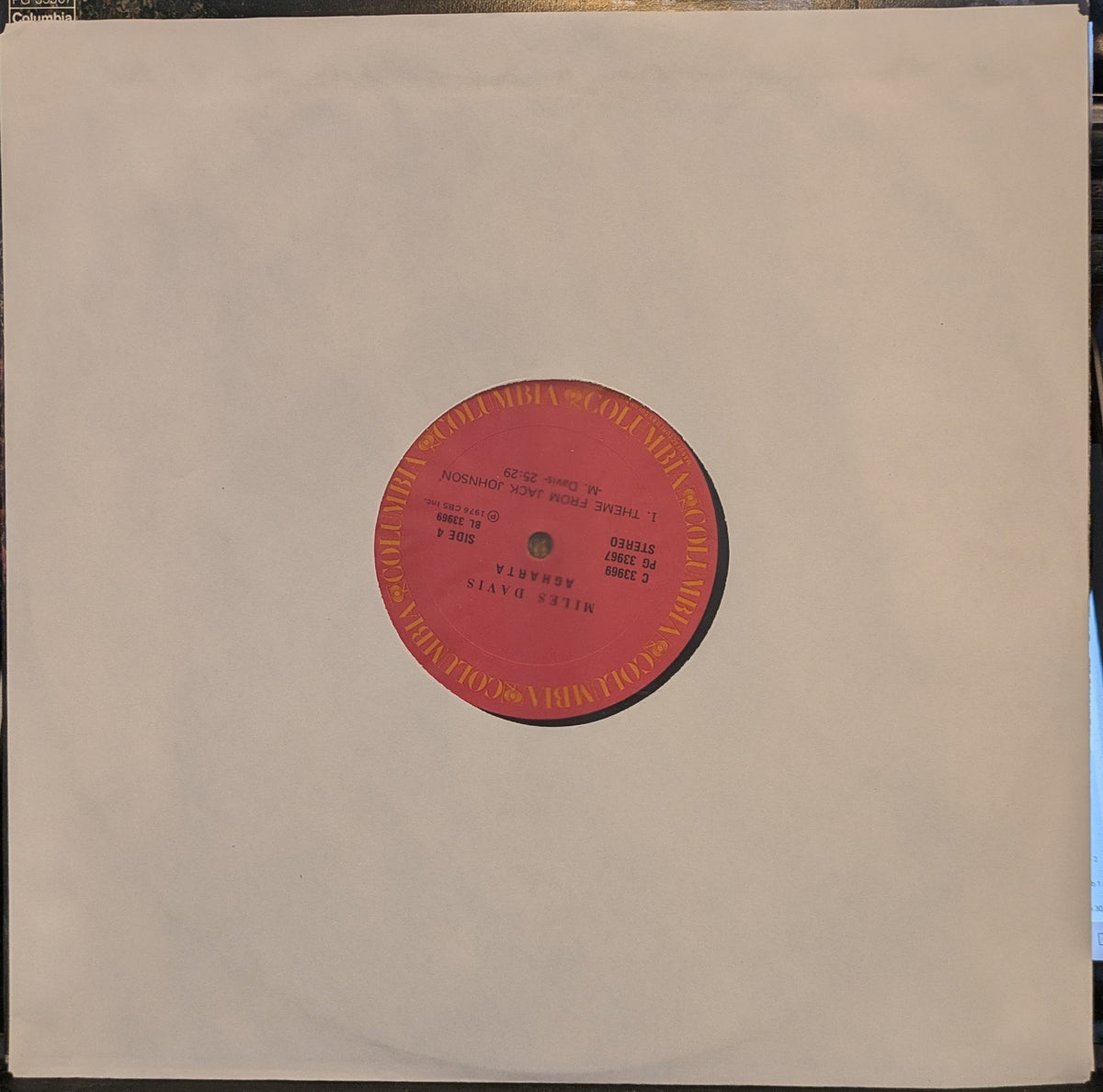 Miles Davis - Agharta (2xVINYL) | Near Mint (NM) Near Mint (NM)-The Happy Cap