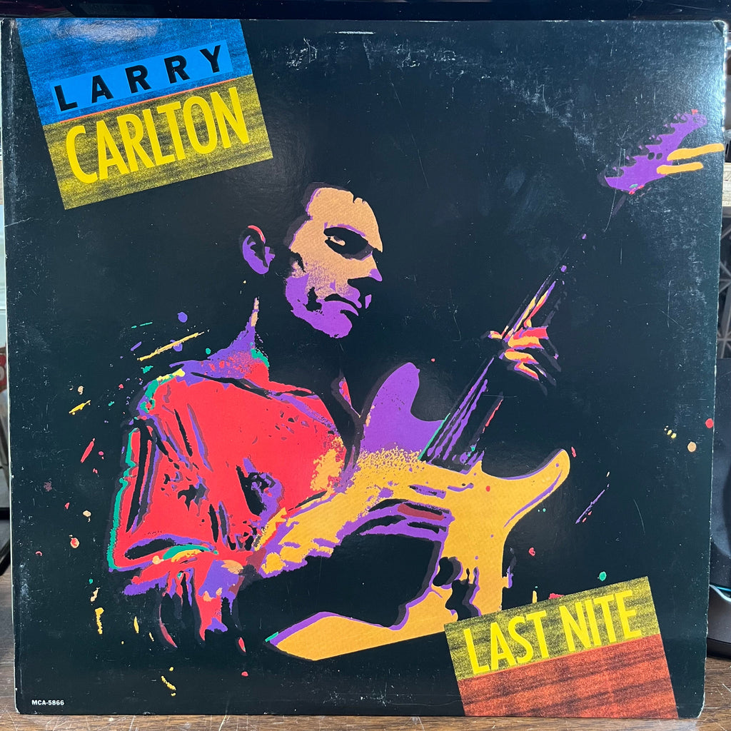 Larry Carlton - Last Nite (LP) | Near Mint (NM) Excellent (EX)-The Happy Cap