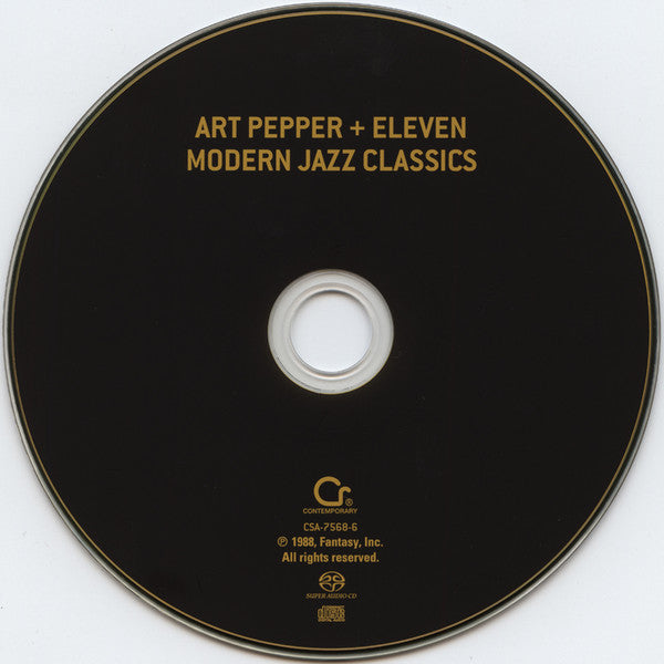 Art Pepper - Art Pepper + Eleven (Modern Jazz Classics)(SACD) | Near Mint (NM) Near Mint (NM)-The Happy Cap