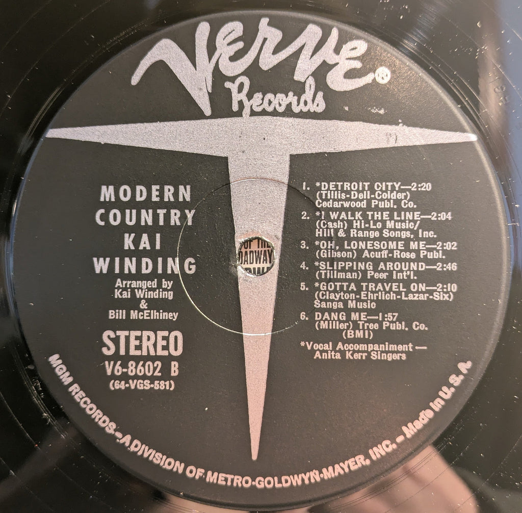 Kai Winding - Modern Country (VINYL) | Near Mint (NM) Near Mint (NM)-The Happy Cap