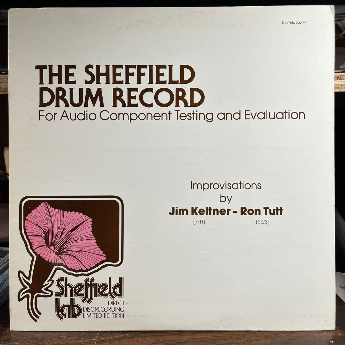 Jim Keltner - The Sheffield Drum Record (VINYL) | Near Mint (NM) Near Mint (NM)-The Happy Cap